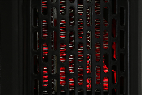 Elektrischer Heizlüfter, Mini-Thermoventilator, Heizgerät | 2 Geschwindigkeiten | Thermostat 15–32 °C | Timer | JM-112