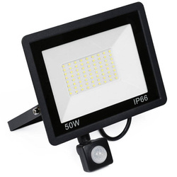 LED-Strahler 50W mit Bewegungs- und Dämmerungssensor | 4750 lm | 220V | BLS-50W
