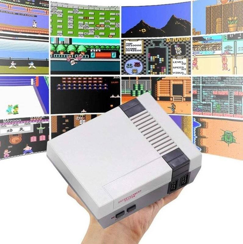 Spielekonsole für Retro-TV RS | 620 eingebaute Spiele | 2 Controller | RS41