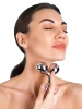 Gesichtsmassagegerät | Rotierender Gesichts- und Körperroller | AL-306B-SILVER