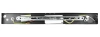 Moderne rechteckige Pendelleuchte | Fernbedienung | LED | schwarz | SX41-80CM-32W-BK