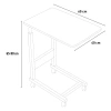 Funktionstisch| Mobiler Laptoptisch | LFD-6085-WD