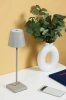 Tischlampe mit integriertem Akku | Berührungsempfindliche Nachtlampe | HJA28-GREY-1