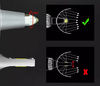 H1 LED Scheinwerferlampen R10 COB 360° Leuchtmittelset | 80W | 20000lm | 2 Stück