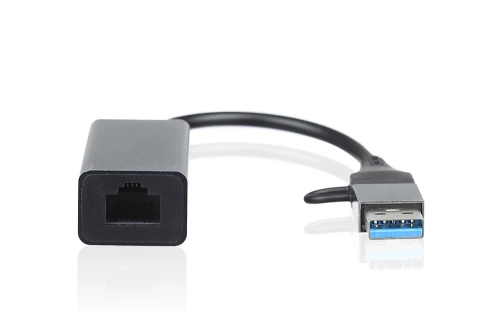 Ethernet-USB 3.0 Netzwerkkarte | 2-in-1 Adapter | USB-C Adapter | JC-WK03-GREY