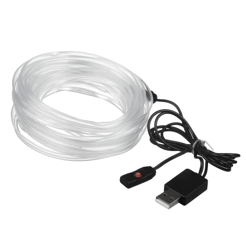 Umgebungslicht RGB-2M |Einseitige Glasfaser | Mehrfarbiger LED-Streifen | El-Draht 