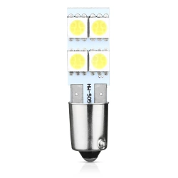 LED-Autolampe BA9S BA9XS 4 SMD 5050 CAN-BUS