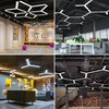 30W Y-förmige LED Pendelleuchte | Moderne 4000K Deckenleuchte mit Höhenverstellung LPL-001