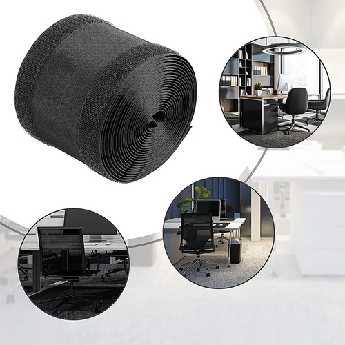 Klettband, Organizer, Kabelverkleidung und Teppich- und Bodenbelagabdeckung | 2 Meter | WCT-10-2M