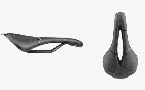 Leichter ergonomischer Fahrradsattel mit EVA-Schaum und Belüftung | Profi-Fahrradsattel 192g | ESLNF-200