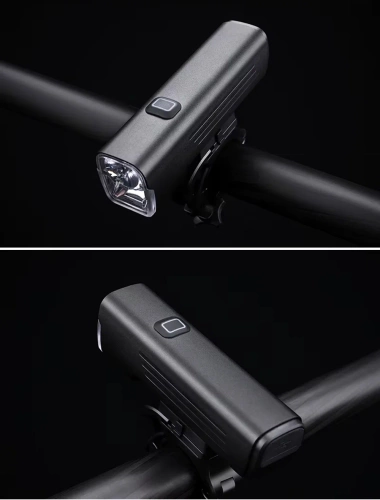 Fahrradlicht mit leistungsstarkem 4800 mAh Akku | 1000 lm USB-C LED Fahrradscheinwerfer – Abblend- und Fernlicht | BH-530 