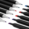 Bunte Filzstifte | Doppelseitige Marker | Marker-Set in Tasche | SMP-60PCS