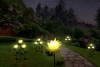Solarblume | Solar-LED-Gartenlaterne Chrysantheme | 72 cm, 600 mAh | FLD-26-WEISS
