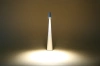 Tischlampe 33,5 cm | Kabellose Nachtlampe mit integriertem Akku | Lampe mit Touch-Steuerung | HMS-355-WEISS