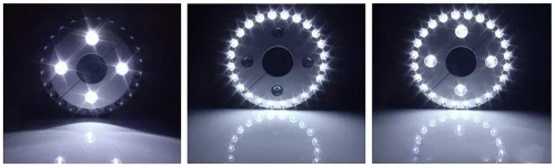 Garten-Schirmständerleuchte ⌀22-45mm | 28 LED-Lampen, 3 Beleuchtungsmodi, Stromversorgung 4x AA | LY-G003
