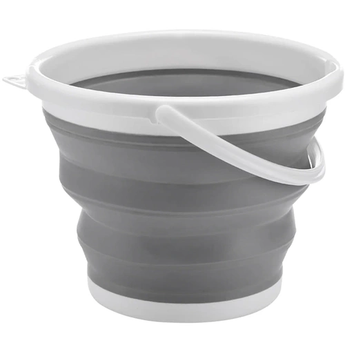 Camping-Schüssel 10L | faltbar und vielseitig | Silikon-Babybadewanne | tragbarer Eimer | XCP-10L