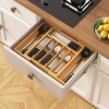 Ausklappbarer Bambusbesteck-Organizer | RSD-768