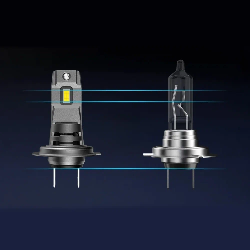 Set H7 Glühbirnen | LED Abblendlicht | Fernlicht | Starke Autolampen | I7S-H7