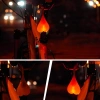Herzförmiges LED-Fahrradrücklicht | Wasserdichtes Silikonlicht mit drei Betriebsmodi | DKD-032