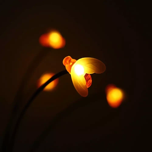 Solar-Gartenleuchte LED-Bienen | 73cm, 600mAh | FLD-02-W