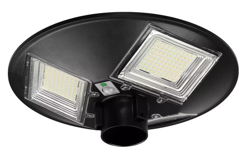 Straßenlaterne, Solar-LED-UFO-Lampe | 300W, 8Ah, IP65, 240 LED SMD5730 | großer 6V/13W Solarpanel | Fernbedienung | LDT-B240