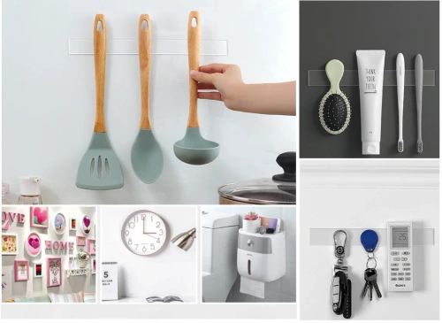 Doppelseitiges, wiederverwendbares Klebeband | Nano-Klebeband | NT-L5M-TS