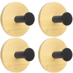 Kleiderhaken | selbstklebendes Haken-Set | schwarz | YG-SH10-BLACK