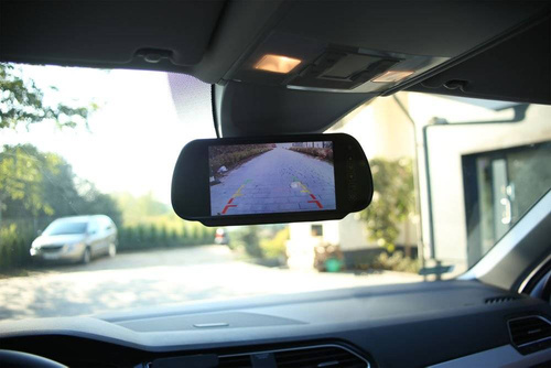Rückspiegel-Monitor | 7" TFT LCD, Fernbedienung, 12 V | PZ707