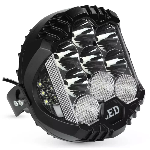 Arbeitsleuchte LED 9" 50W 5000lm | 2-in-1 | Tagfahrlicht + Fernscheinwerfer | WL002-50W