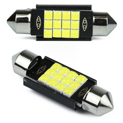 C5W 39/41mm 12 LED SMD 3030 3D Auto Glühbirne | KFZ Beleuchtung