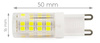G9 LED Lampe | 5W LED Leuchtmittel Birne Ersatz 400W Halogenlampe | 620 Lumen