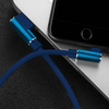 Micro-USB 2M | Winkel-USB-Ladekabel für Telefon | Quick Charge 3.0 2.4A | AM30