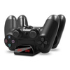 Ladegerät für PS4 / Slim / Pro Controller | LED-Display | HB-P03