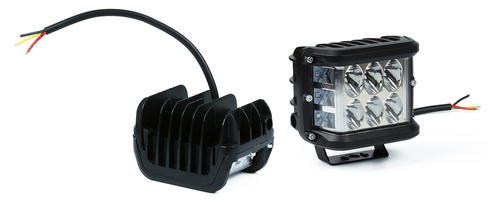 Arbeitsscheinwerfer-Set 2x 35W | LED-Dual-Chips - weiß (fest) und blau (sequenziell) | 2 Stück | WL5035