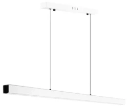 Moderne rechteckige Hängelampe | Fernbedienung | LED | weiß | SX41-100CM-40W-W