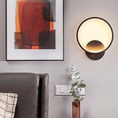 Runde Wandleuchte | Minimalistische Wandlampe | YG-W005-B