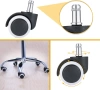 Universelle Bürostuhlrollen | 5er Set Möbelrollen | Drehstuhlrollen | WXL-D50MM-5PCS