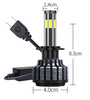 LED Scheinwerferlampen H7 S6 CSP 360° | 80W | 20000lm | 2 Stück