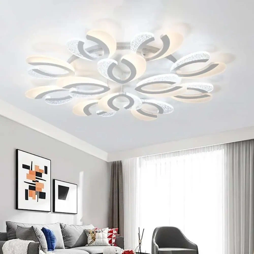 Mehrfachfunktionale moderne Pendelleuchte | LED | Weiß | RLD-C108W-W