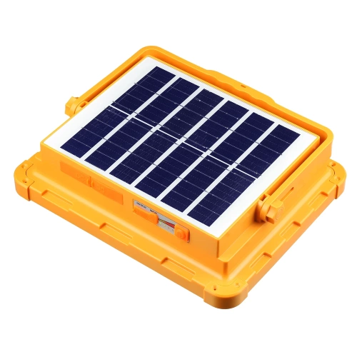 Arbeitslampe mit Solarfunktion | Powerbank-Funktion | LED | TGD-200W-GELB
