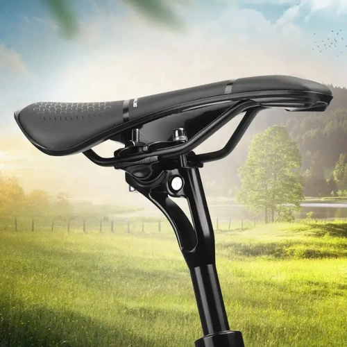 Leichter ergonomischer Fahrradsattel mit EVA-Schaum und Belüftung | Profi-Fahrradsattel 192g | ESLNF-200