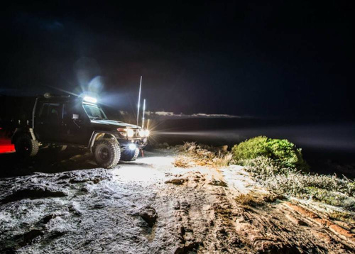 LED-Arbeitsleuchte | gebogen, 120 W, rechteckige Light Bar, CREE | LB-GB-120-C