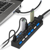 USB 2.0 7-Port Hub | USB Splitter / Distributor | YT07