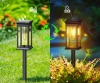 2x Solar-Gartenlampe LED | Elegante Säule 60 cm | HK-115A