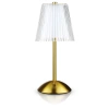 Tischlampe mit eingebautem Akku | Nachtlicht mit drei Leuchtmodi | Stimmungsvolle Lampe für Hotel, Restaurant | DTL-C130