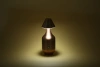 Kupferfarbene LED-Tischleuchte mit eingebautem Akku | Berührungsempfindliche Nachtlampe mit einstellbarer Leistung und Farbe | Moderne Lampe für Restaurants, Hotels und Wohnzimmer | YG-D030-KUPFER
