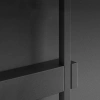 Moderne Wandleuchte 60cm 10W | Schwarze Wandlampe | LED-Lampe mit einer Farbtemperatur von 4000K | YG-W003