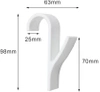 Badezimmerhandtuchhaken | Heizkörperhandtuchhalter | Haken-Set | PG-Y03-WHITE