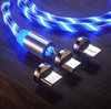 3-in-1 1M | Leuchtendes magnetisches Ladekabel für Telefon mit 3 Anschlüssen | AM67