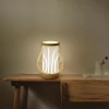 Stehlampe Nachtlicht 25cm, Bambus, Gewinde E27 | DLM-P240